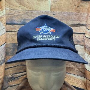 Vintage United Petroleum Transports UPT Trucker Hat Mesh Snapback Adjustable Cap
